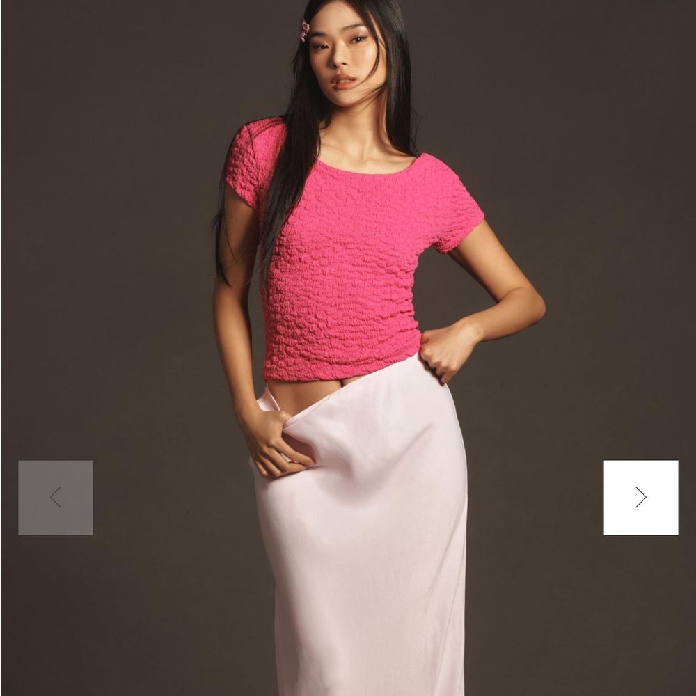 Pink Maeve popcorn crop